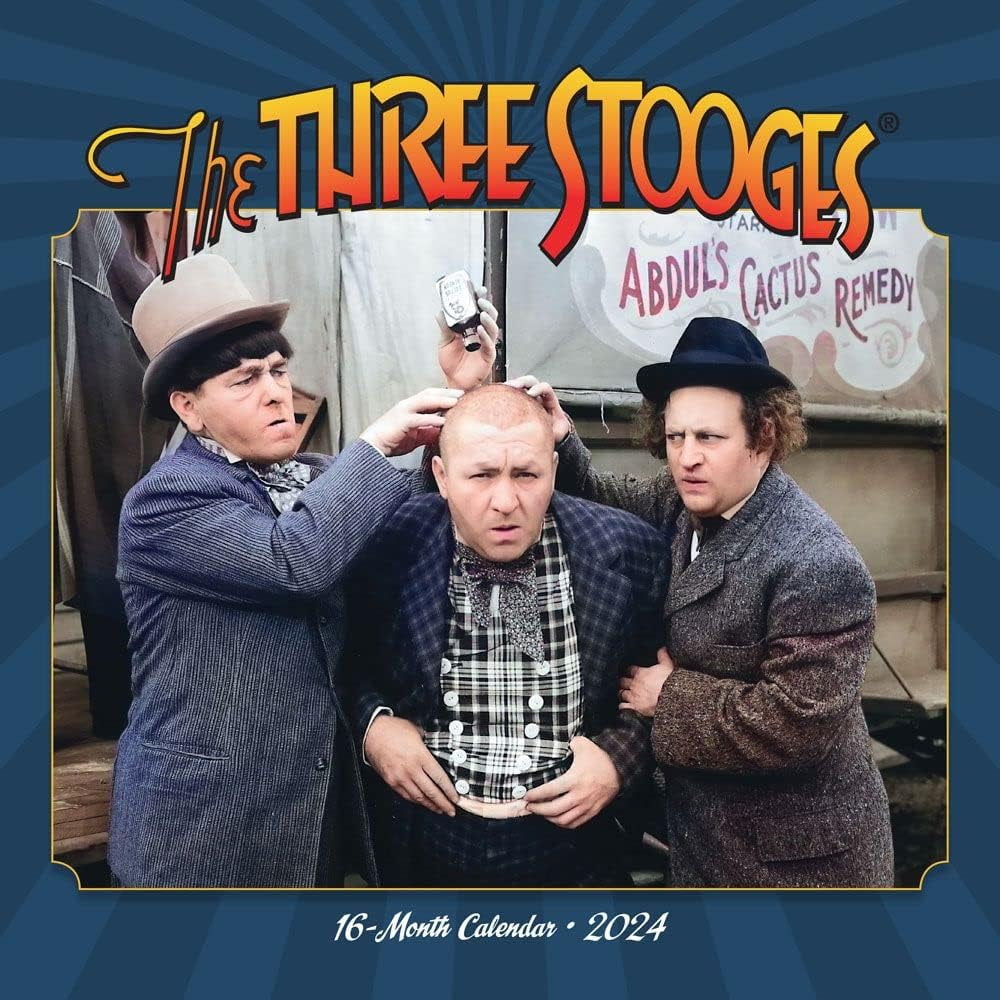 3 Stooges Calendar 2025
