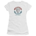 thumbnail image 1 of Three Stooges Curly For President S/S Junior Women's T-Shirt Sheer White, 1 of 2