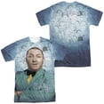 thumbnail image 1 of Three Stooges Curly Heads Unisex Adult Sublimated Costume T Shirt (Front/Back), 3X-Large Multicolor, 1 of 2