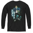 thumbnail image 1 of Three Stooges Curly Style Youth Long Sleeve Tee Black, 1 of 1