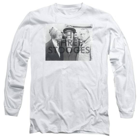 Three Stooges - Cutoff - Long Sleeve Shirt - X-Large