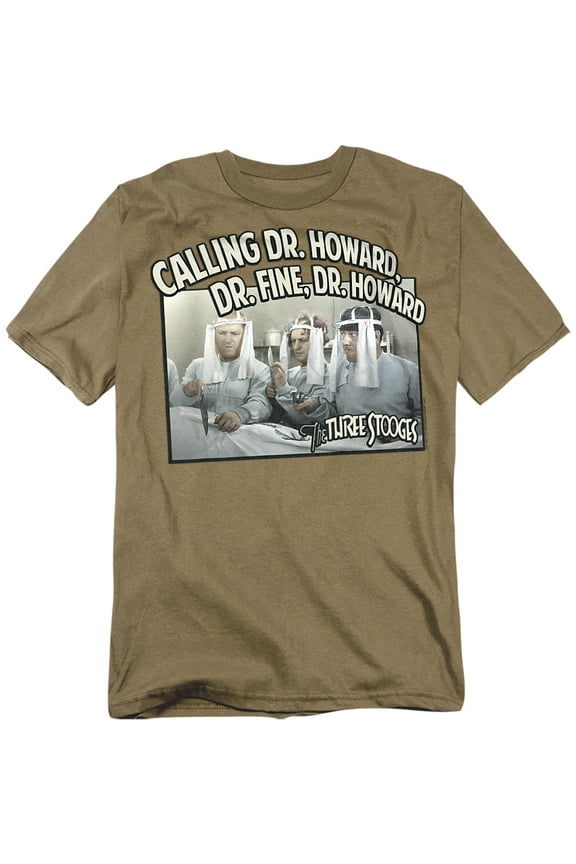 Three Stooges T-Shirt Doctor Unisex Graphic Tee For Men & Women