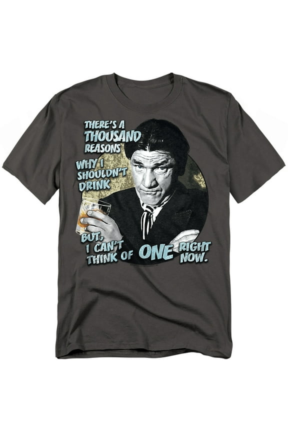 Three Stooges T-Shirt Drink Unisex Graphic Tee For Men & Women