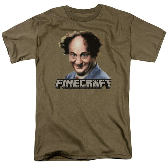 Three Stooges Finecraft Officially Licensed Adult T Shirt
