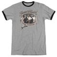 thumbnail image 1 of Three Stooges Fresh Fish Adult Ringer T-Shirt Heather Black, 1 of 1