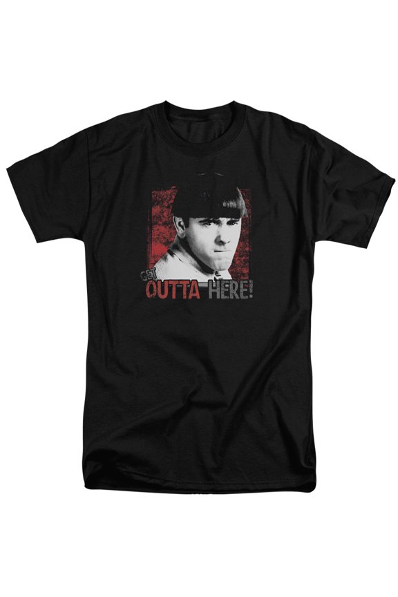 Three Stooges - Get Outta Here - Tall Fit Short Sleeve Shirt - XXX-Large