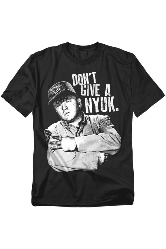Three Stooges T-Shirt Give A Nyuk Unisex Graphic Tee For Men & Women