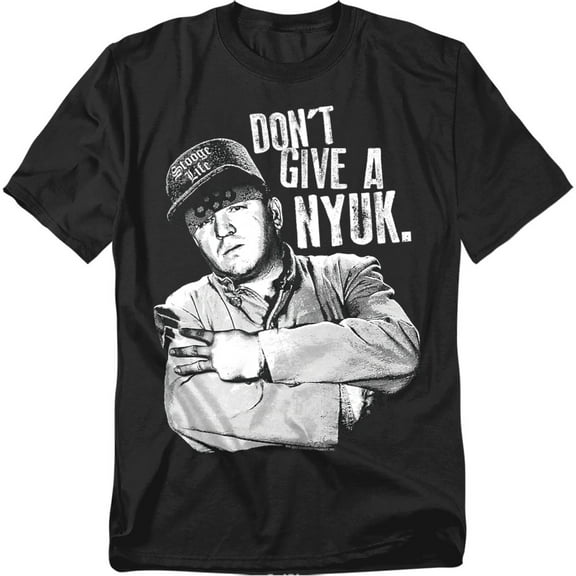 Three Stooges T-Shirt Give A Nyuk Unisex Graphic Tee For Men & Women