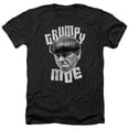 thumbnail image 1 of Three Stooges - Grumpy Moe - Heather Short Sleeve Shirt - Medium, 1 of 2