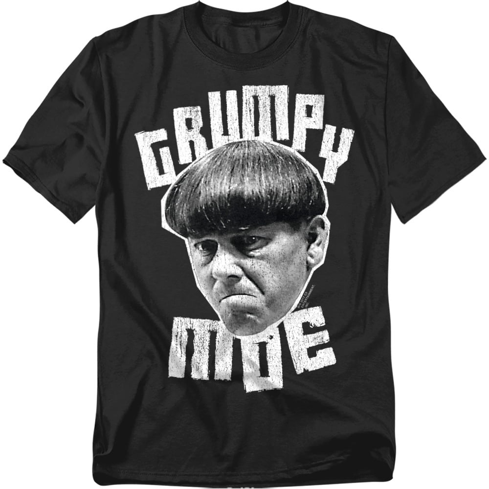 Three Stooges T-Shirt Grumpy Moe Unisex Graphic Tee For Men & Women ...