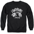 thumbnail image 1 of Three Stooges Lamebrains Adult Crewneck Sweatshirt Black, 1 of 1