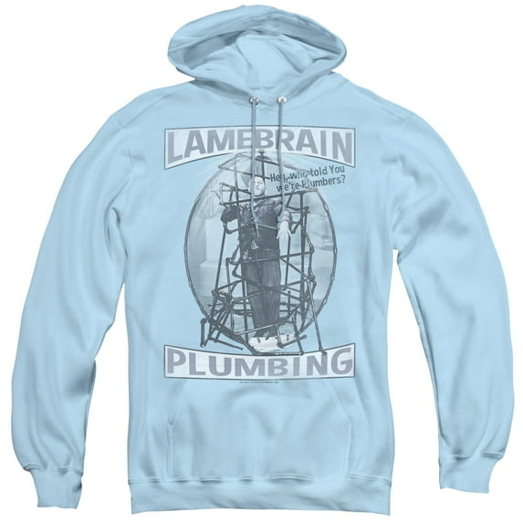 Three Stooges - Lanebrain Plumbing - Pull-Over Hoodie - Medium