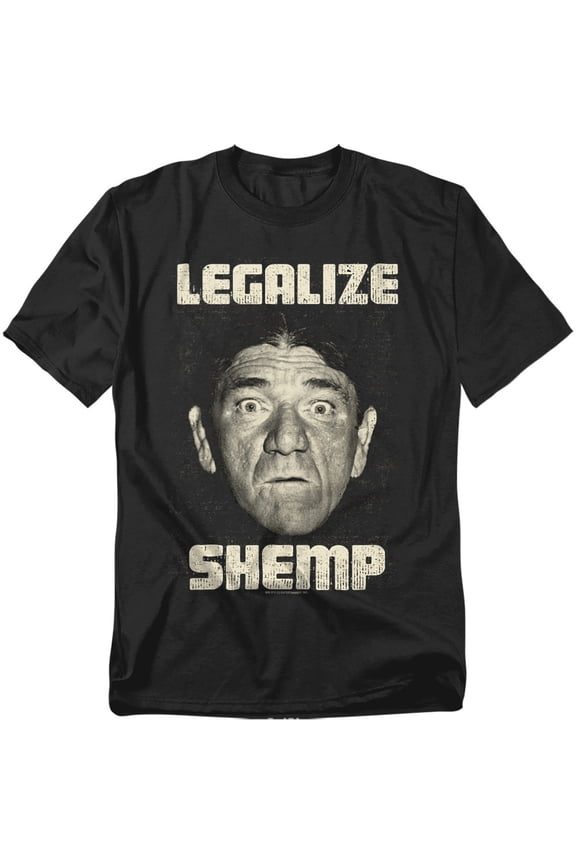 Three Stooges T-Shirt Legalize Shemp Unisex Graphic Tee For Men & Women