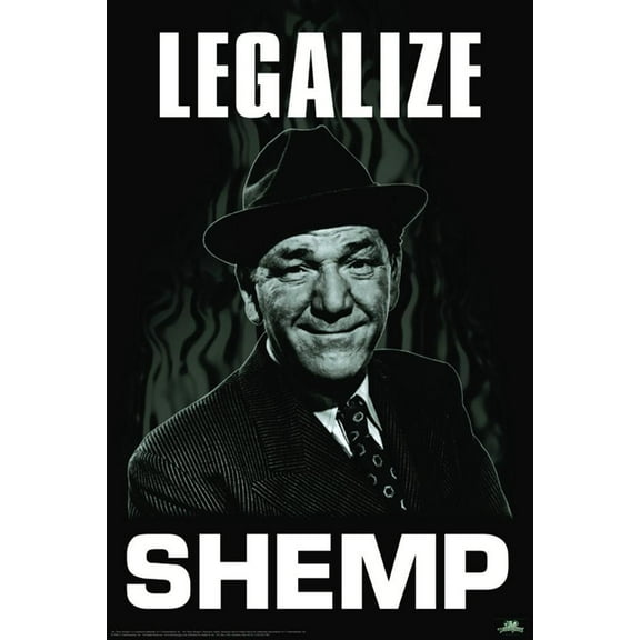 Three Stooges - Legalize Shemp Poster - 24x36