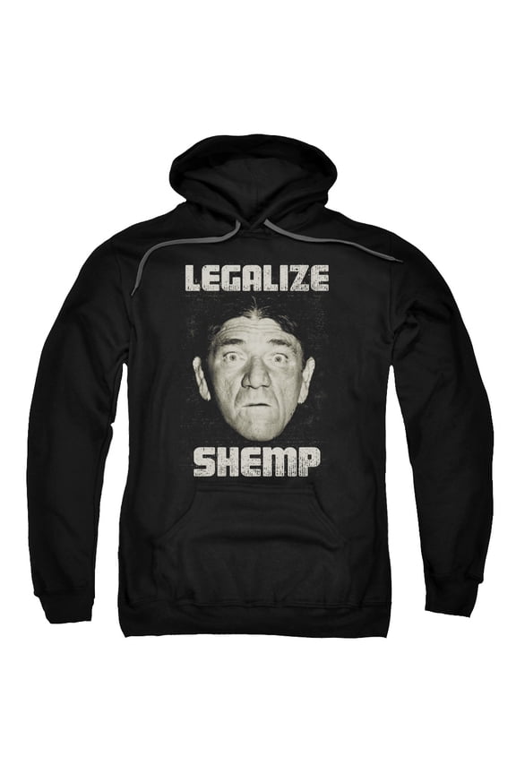 Three Stooges - Legalize Shemp - Pull-Over Hoodie - Medium