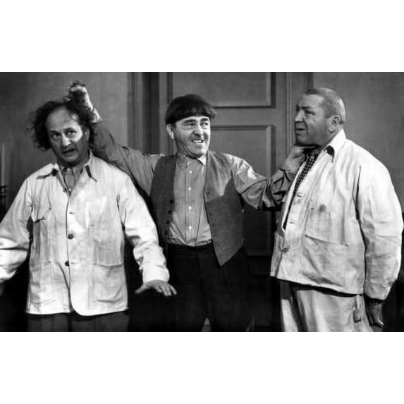 Three Stooges Metal Print 12x16 Large Art Print on Metal 12x16 Multi-Color Square Adults AB Posters