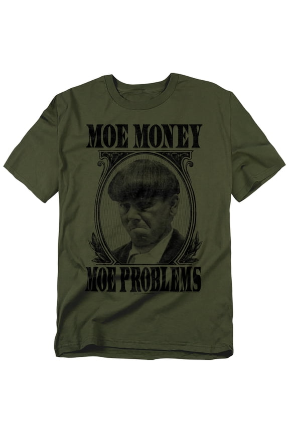 Three Stooges T-Shirt Moe Money Unisex Graphic Tee For Men & Women