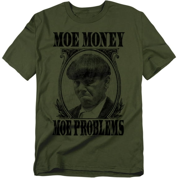 Three Stooges T-Shirt Moe Money Unisex Graphic Tee For Men & Women
