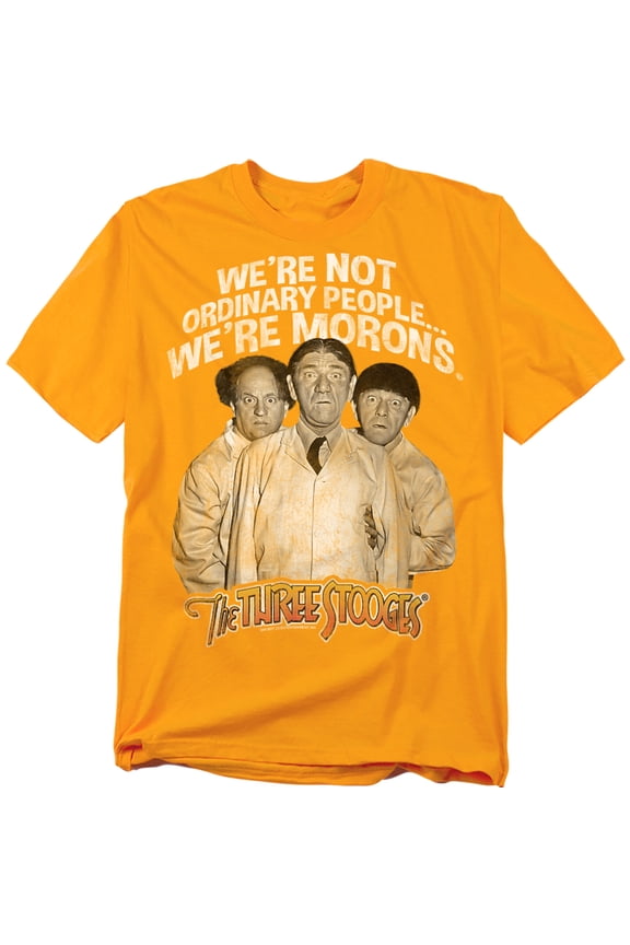 Three Stooges T-Shirt Morons Unisex Graphic Tee For Men & Women