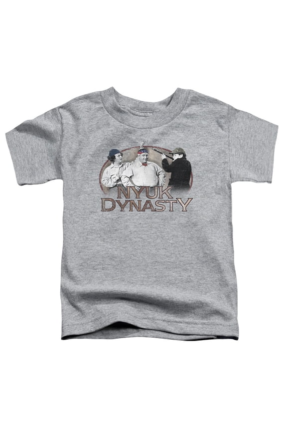 Three Stooges - Nyuk Dynasty - Toddler Short Sleeve Shirt - 3T