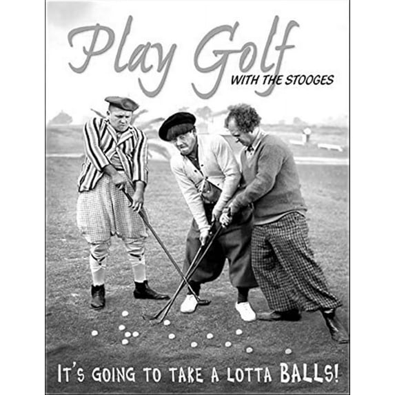 The Three Stooges Play Golf Diamond Art Painting Kits for Adults 5D It Is Going To Take A Lotta Balls Diamond Paintings Beginners Paint DIY Gem Art for Adults for Home Wall Decor 8X12 Inch