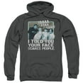thumbnail image 1 of Three Stooges - Scares People - Pull-Over Hoodie - Medium, 1 of 2