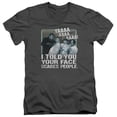 thumbnail image 1 of Three Stooges - Scares People - Slim Fit V Neck Shirt - X-Large, 1 of 2