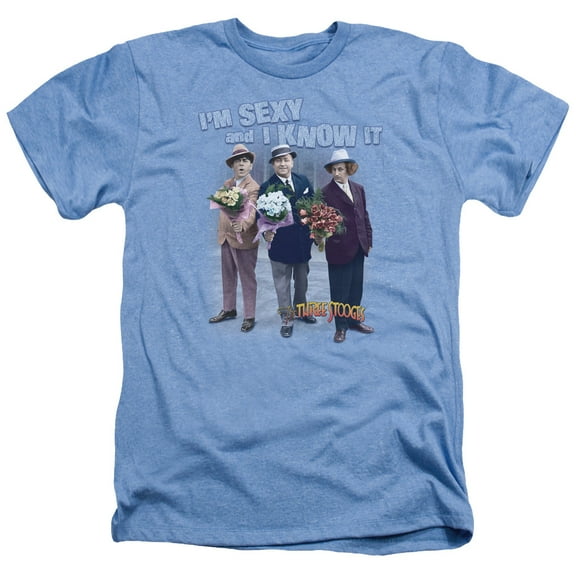 Three Stooges - Sexy - Heather Short Sleeve Shirt - XX-Large