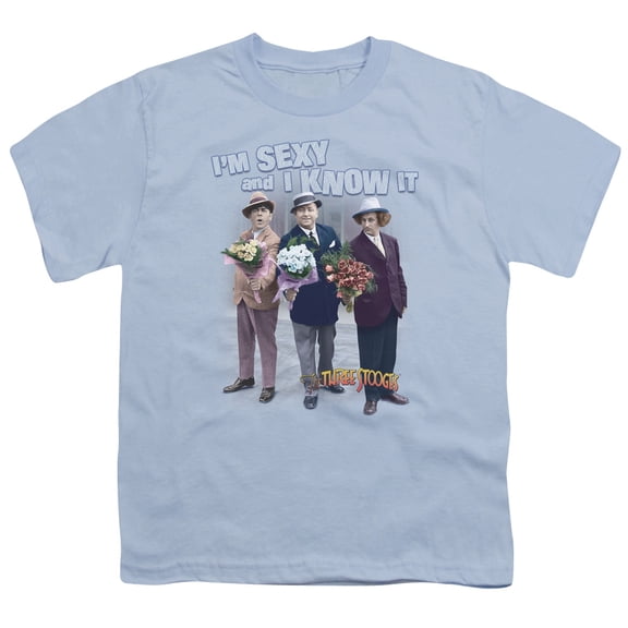 Three Stooges - Sexy - Youth Short Sleeve Shirt - Large