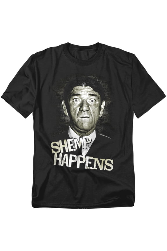 Three Stooges T-Shirt Shemp Happens Unisex Graphic Tee For Men & Women
