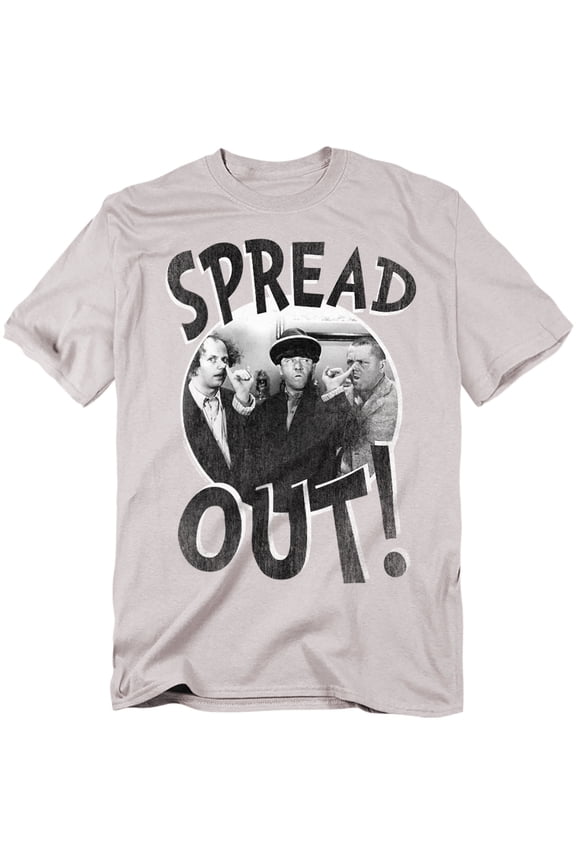 Three Stooges T-Shirt Spread Out Unisex Graphic Tee For Men & Women