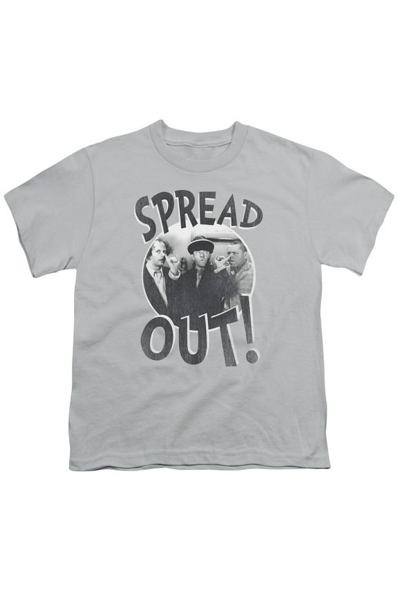 Three Stooges - Spread Out - Youth Short Sleeve Shirt - X-Large