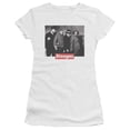 thumbnail image 1 of Three StoogeS/Supreme Rip S/S Junior Women's T-Shirt Sheer White, 1 of 2