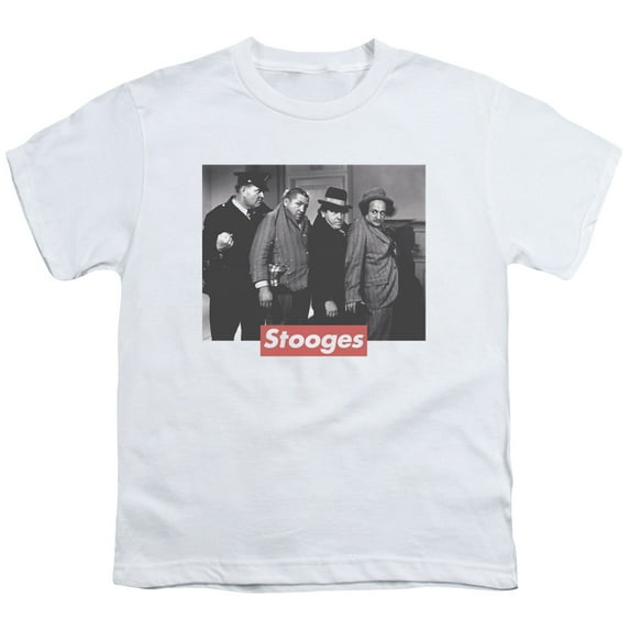 Three Stooges - Supreme Rip - Youth Short Sleeve Shirt - Small
