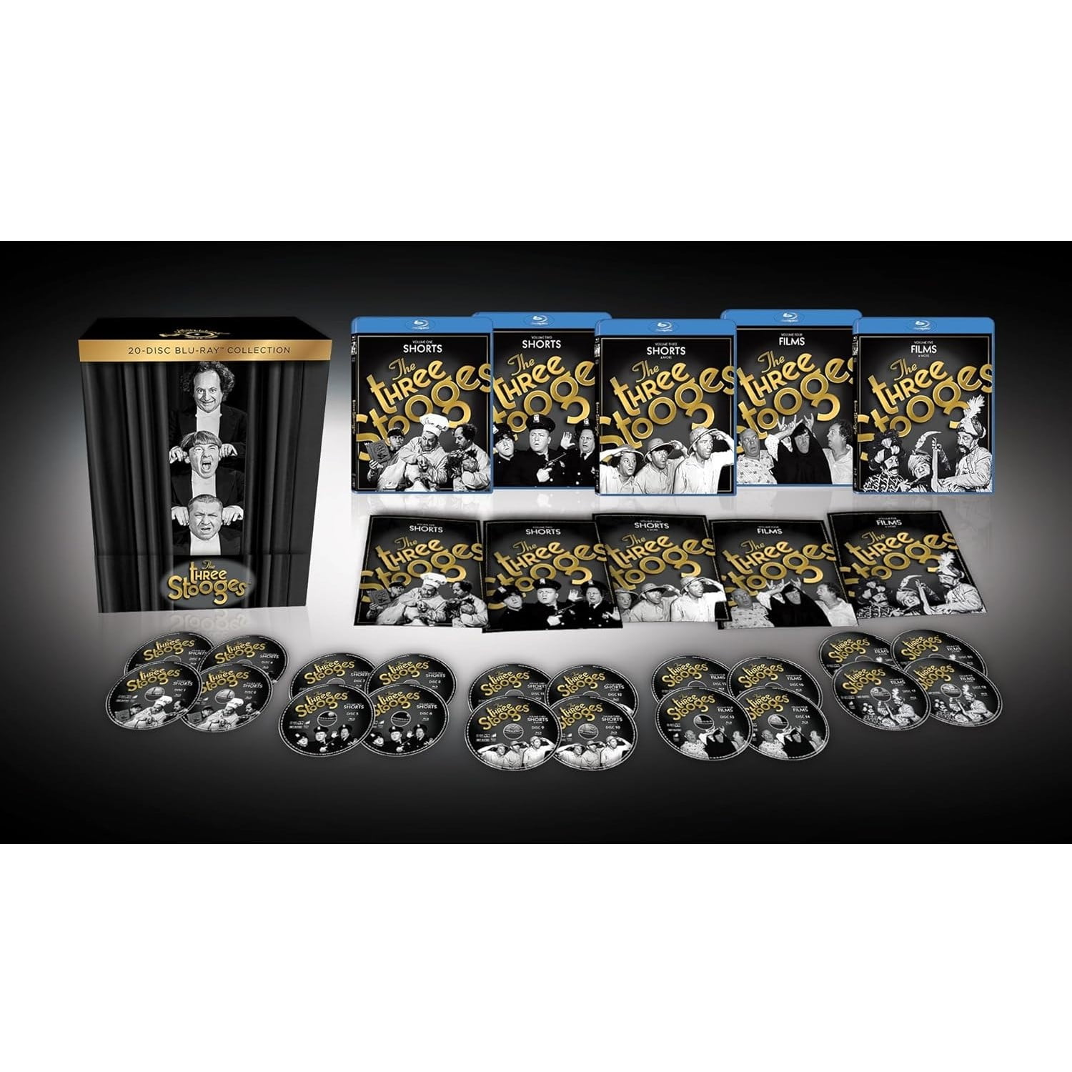 Three Stooges The Collection (Blu-ray) New - Walmart.com