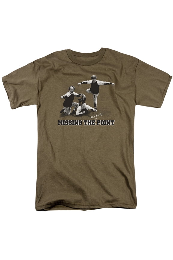Three Stooges - The Point - Short Sleeve Shirt - Large
