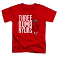 thumbnail image 1 of Three Stooges - Three Dumb Nyuks - Toddler Short Sleeve Shirt - 2T, 1 of 2