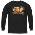 thumbnail image 1 of Three Stooges - Three Head Logo - Youth Long Sleeve Shirt - X-Large, 1 of 2