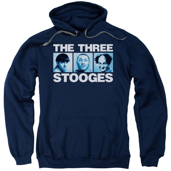 Three Stooges - Three Squares - Pull-Over Hoodie - X-Large
