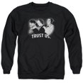 thumbnail image 1 of Three Stooges - Turst Us - Crewneck Sweatshirt - XXX-Large, 1 of 2