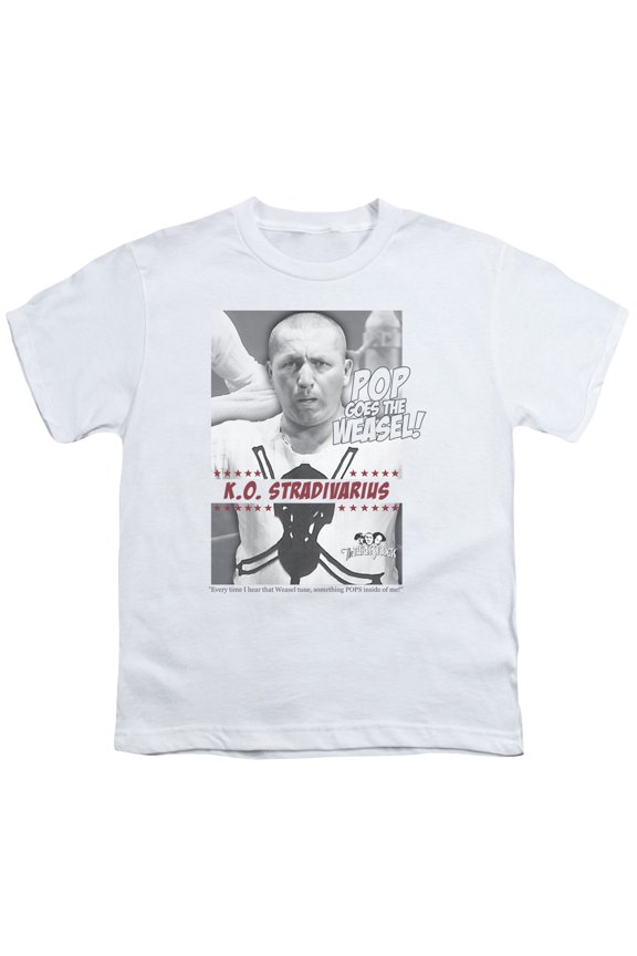 Three Stooges - Weasel - Youth Short Sleeve Shirt - Large