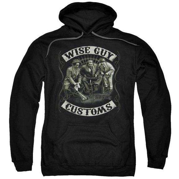 Three Stooges - Wise Guy Customs - Pull-Over Hoodie - Large