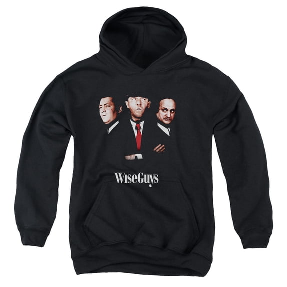 Three Stooges - Wiseguys - Youth Hooded Sweatshirt - X-Large