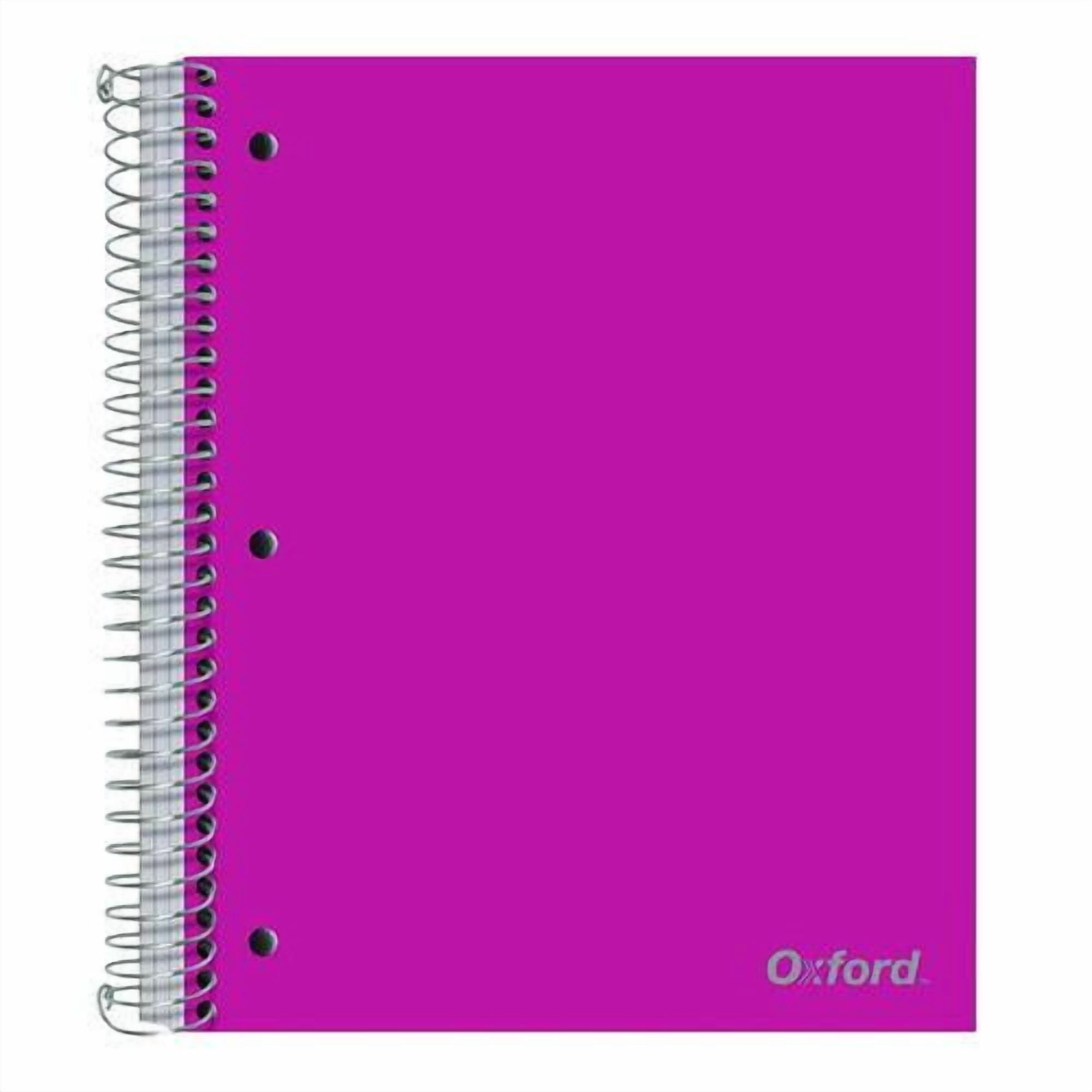Three-Subject Notebook, Medium/College Rule, Randomly Assorted Cover Color, (150) 11 x 9 Sheets | Bundle of 2