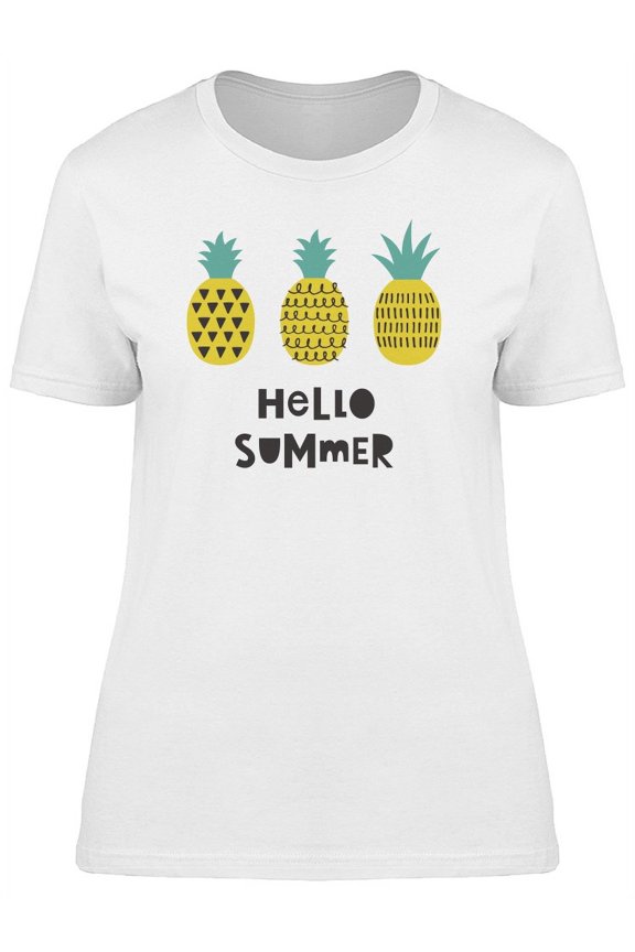 Three Summer Pineapples Tee Women's -Image by Shutterstock
