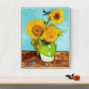 Three Sunflowers - 1888 | Van Gogh