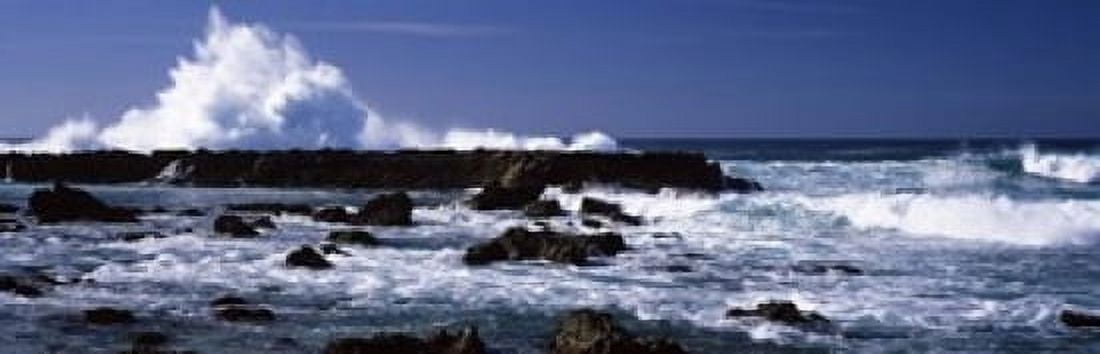 Three Tables North Shore Oahu Hawaii Canvas Art - Panoramic Images (38 x 12)