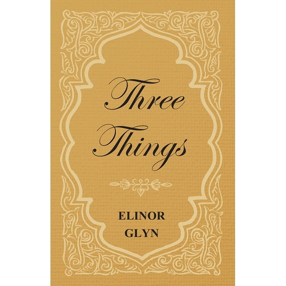 Three Things, (Paperback)