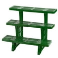 thumbnail image 1 of 3-Tier Weatherproof Plastic Garden Stand – Lightweight, Indoor/Outdoor Plant Stand with 3 Shelves, Space-Saving Design w/Drainage Holes, Easy Assembly, 1 of 4