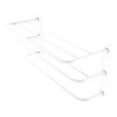 thumbnail image 1 of Three Tier Hotel Style Towel Shelf with Drying Rack - Matte White, 1 of 2